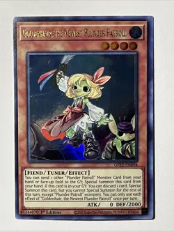 Yu-Gi-Oh! Goldenhair Plunder Patroll Effect Holo 1st Ed GFP2-EN094 English - Image 1