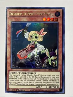 Yu-Gi-Oh! Goldenhair Plunder Patroll Effect Holo 1st Ed GFP2-EN094 English - Image 2