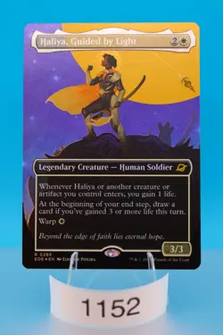 MTG Haliya, Guided by Light (Borderless) Edge of Eternities Foil #289 - Image 1