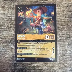 Disney Lorcana - Woody (jungle Guide) 15/204 Legendary non-foil - Image 1