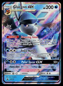 Pokemon Card - Glaceon GX - Sun & Moon Promo SM147 Holo Promo - Image 1