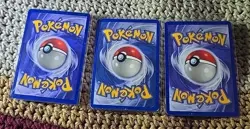 Pokemon TCG Vaporeon 1st Edition 3 Card Lot Mix - Image 2