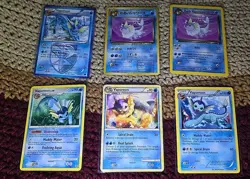 Pokemon TCG Vaporeon Mix English & Japanese 6 Card Lot - Image 1