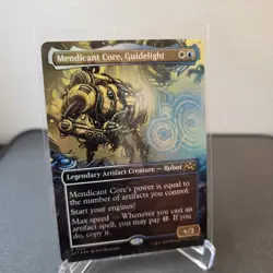 MTG Mendicant Core, Guidelight 265 Borderless Foil Rare Aetherdrift DFT - Image 1
