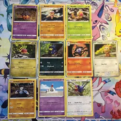 Yuka Morii 10 Card Collection - Clay Pokemon - Non-holo - Image 1