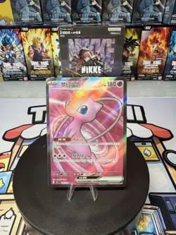 Pokemon TCG S-Chinese 151C Mew ex 185/151 SR Full Art Holo Mint Card - Image 1