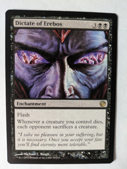 Dictate of Erebos Journey into Nyx MTG NM Free shipping with tracking - Image 1