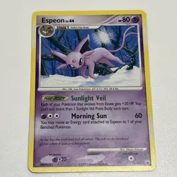 Pokemon TCG Espeon 18/100 Majestic Dawn 2008 Rare Normal NM Card - Image 1