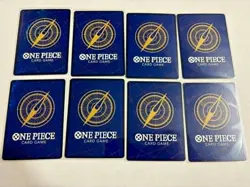 One Piece Winner Lot of 8 Cards. Portgas.D.Ace, Shanks, Vinsmoke, Tsuru - Image 2