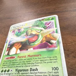 Pokemon Torterra LV.X Promo Holo Card Diamond & Pearl DP09 2007 - Image 5