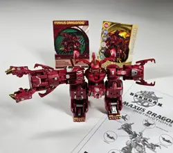 Bakugan New Vestroia Maxus Dragonoid Complete w/ Cards & Instructions - Image 1