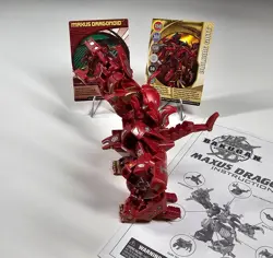 Bakugan New Vestroia Maxus Dragonoid Complete w/ Cards & Instructions - Image 3