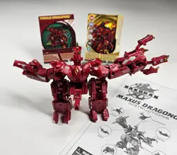 Bakugan New Vestroia Maxus Dragonoid Complete w/ Cards & Instructions - Image 4