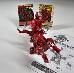 Bakugan New Vestroia Maxus Dragonoid Complete w/ Cards & Instructions - Image 5