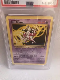 PSA 7 WOTC 2000 Base Set 2 Mr. Mime 27/130 Non Holo Rare Card NM - Image 2