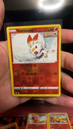 Pokemon TCG Card Lot of 15 Fire Type Litleo, Heatran, Scorbunny, Magmar - Image 4