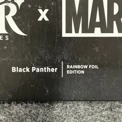 MTG: Secret Lair X Marvel Black Panther Rainbow Foil Ed, Sealed Sleeve has Wear - Image 2