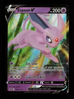 Espeon V SWSH201 Holo SWSH: Sword & Shield Promo Cards Pokemon Card - Image 1