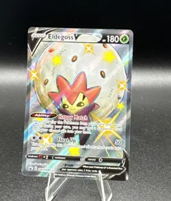 Pokemon TCG Eldegoss V SWSH084 SWSH: Sword & Shield Promo Full Art Holo Card - Image 1