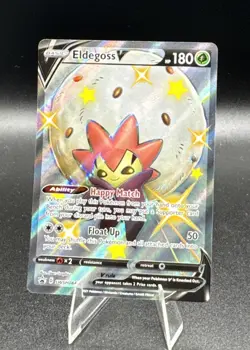 Pokemon TCG Eldegoss V SWSH084 SWSH: Sword & Shield Promo Full Art Holo Card - Image 3