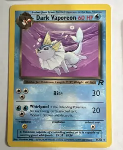 Pokemon Team Rocket 40 card lot vintage WOTC Charmander, Dark Vaporeon, Meowth - Image 4