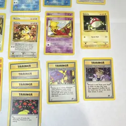 Pokemon Team Rocket 40 card lot vintage WOTC Charmander, Dark Vaporeon, Meowth - Image 5