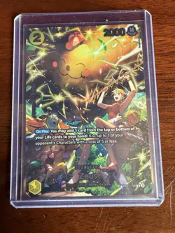 Zeus SP OP11-106 Character Foil English One Piece Card Game - Image 1