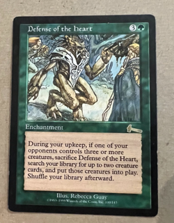 Defense of the Heart - Urza's Legacy - MTG - Magic the Gathering - Image 1