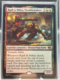 Raph & Mikey, Troublemakers 0167 Teenage Mutant Ninja Turtles Regular MTG - Image 2