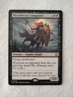 Bloodthirsty Conqueror Foundations Regular NM - Image 1