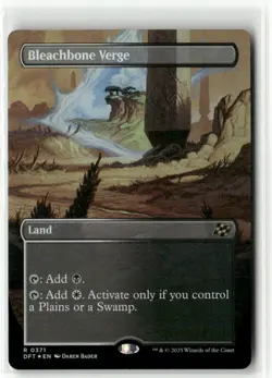 Bleachbone Verge Borderless FOIL Aetherdrift MTG NM - Image 1