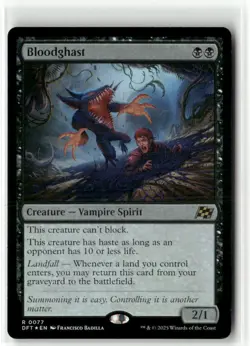 Bloodghast FOIL Aetherdrift MTG NM - Image 1