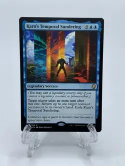 Karn's Temporal Sundering - Dominaria - MTG - Rare - Magic The Gathering - Image 1