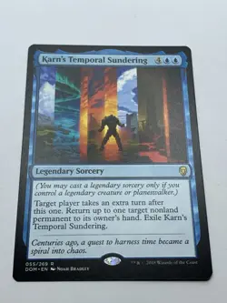 Karn's Temporal Sundering - Dominaria - MTG - Rare - Magic The Gathering - Image 2