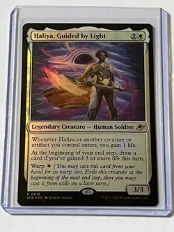 Haliya Guided by Light 19 MTG Edge of Eternities 2025 Near Mint Foil Rare - Image 1