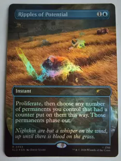 Ripples of Potential Secret Lair Drop Foil MTG - Image 1