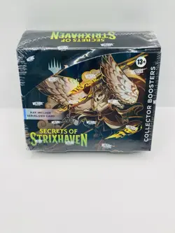 Magic The Gathering MTG Secrets of Strixhaven Collector Booster Box Sealed - Image 1