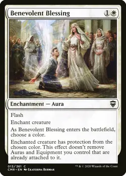 4 Benevolent Blessing 4x x4 - NM - Commander Legends - SPARROW MAGIC - Image 1