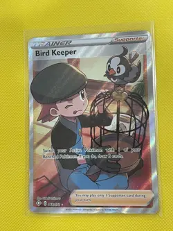 Bird Keeper 066/072 Ultra Rare Shining Fates Pokemon Near Mint - Image 1