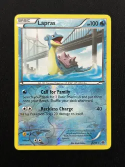 Lapras 25/99 Rare Next Destinies Pokemon Reverse Holo - Image 1