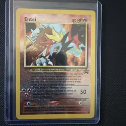 ENTEI 34 PROMO WIZARDS BLACK STAR PROMOS POKEMON REVERSE HOLO MP - Image 1
