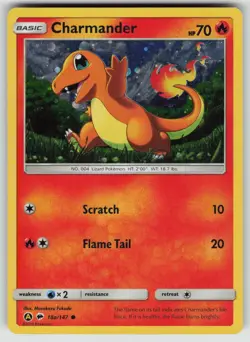 CHARMANDER 18A/147 HOLO PROMO ALTERNATE ART PROMOS POKEMON HOLO MP - Image 1