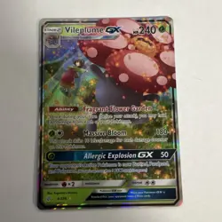 Pokemon TCG Vileplume GX 4/236 Sm-Cosmic Eclipse Ultra Rare Full Art Holo MINT - Image 1