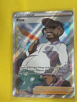 Pokemon Rose 071/072 Shining Fates Full Art Ultra Rare NM - Image 1