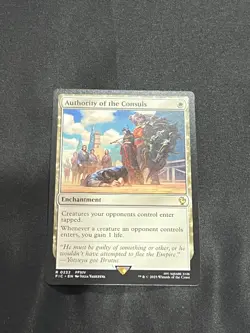 Authority of the Consuls - Commander: FINAL FANTASY (FIC)(232) - MTG - Image 1