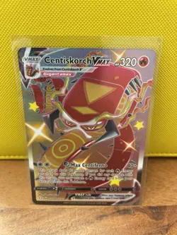 Centiskorch VMAX SV109/SV122 Holo VMAX Rare Shining Fates Shiny Vault Pokemon NM - Image 1