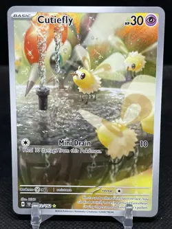 Pokemon TCG Temporal Forces - CUTIEFLY - ILLUSTRATION RARE - 172/162 M/NM - Image 1