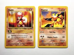 Pokemon TCG: Magby & Magmar - Neo Genesis 23/111 & 40/111 (NM) - Image 1