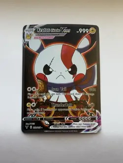 Pokemon Pikachu Cosplay Kratos 022/055 VCOS God of War - Image 1