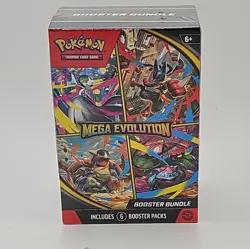 Pokemon TCG Mega Evolution Booster Bundle Sealed 6 - Image 1